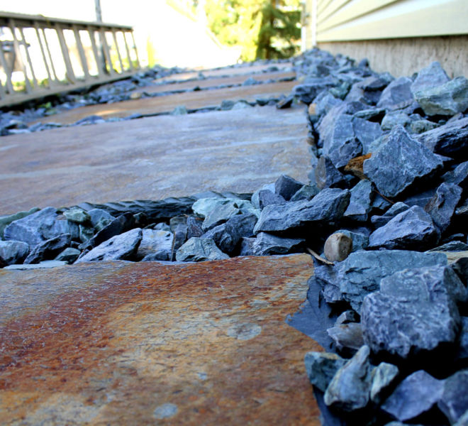 Hardscape Rocks Tile walkway